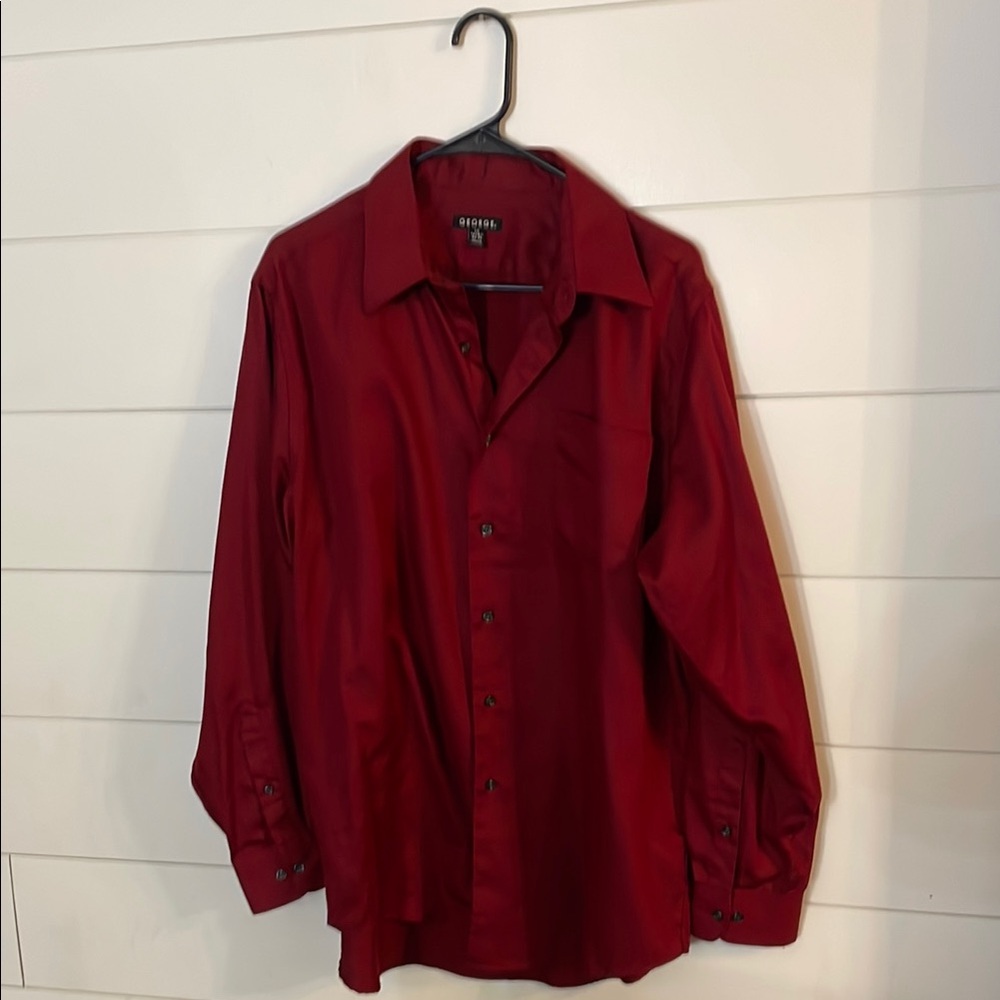 George Men's Red Shirt